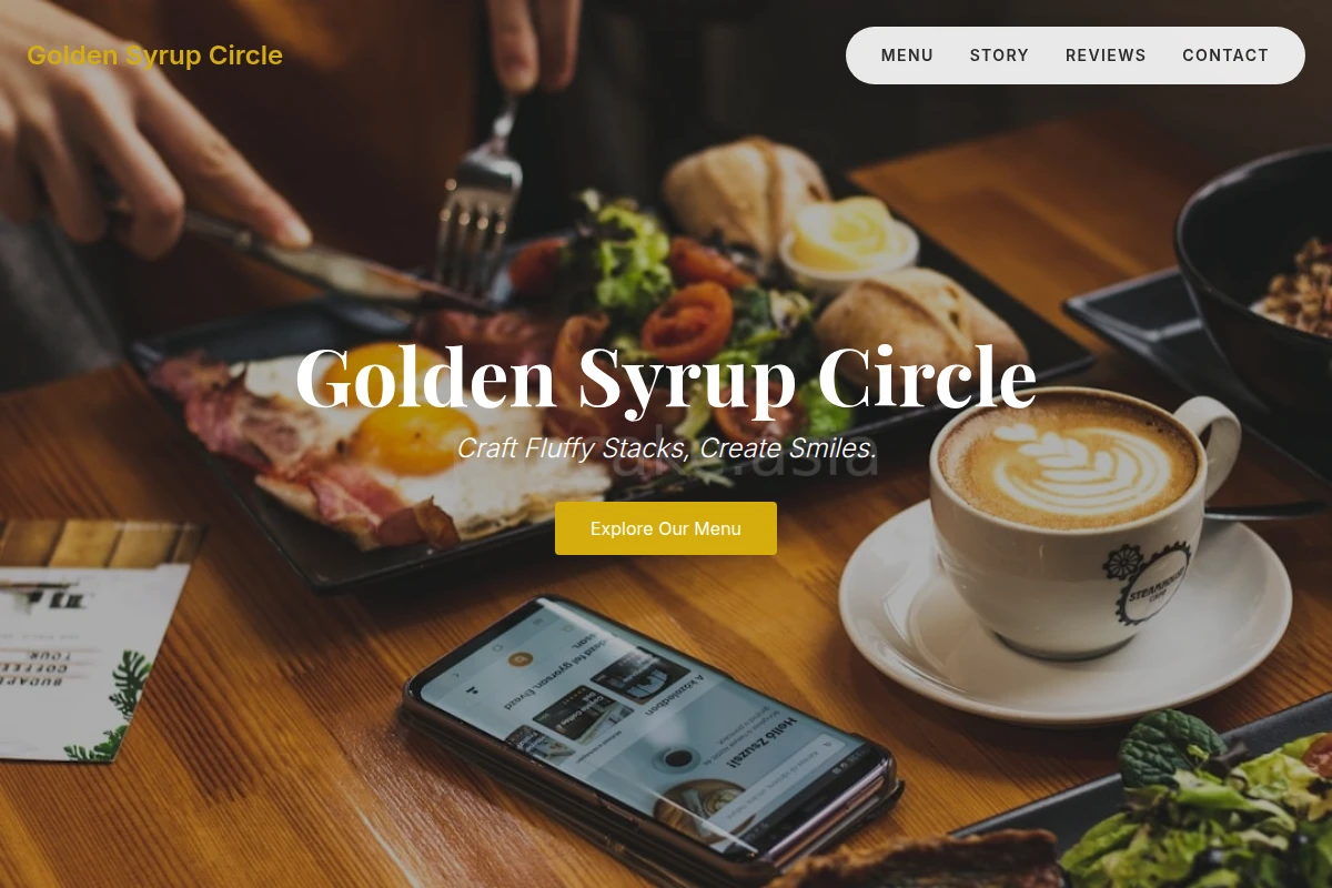 Pancake House Specialty Food